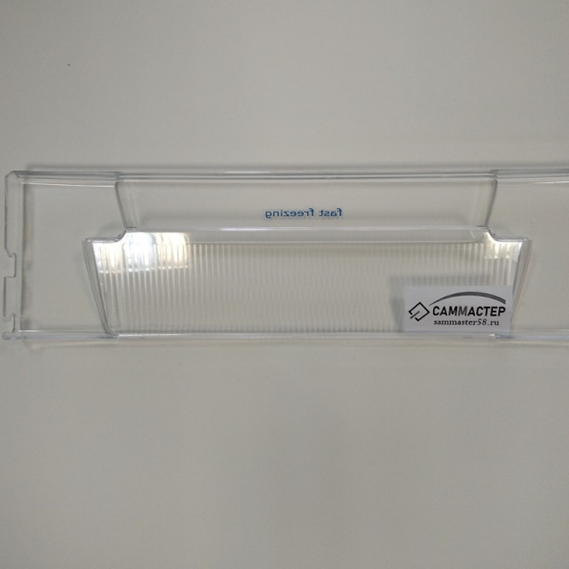 Панель откидная холодильника Ariston, Indesit, Stinol, для морозильной камеры, H=125 мм, L= 455 мм к